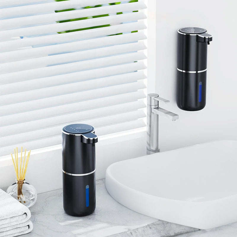 Touchless Sensor Soap Dispenser for Bathroom & Kitchen. Offers Foam and Liquid Modes. - Korvel