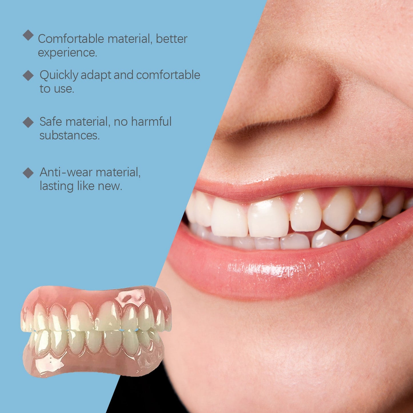 Cosmetic Denture Braces Cosmetic Dental Cosmetic Kit - Korvel