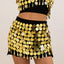 Cyberpunk nightclub style sexy slim fit backpack skirt Body Chain - Korvel