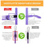 Multifunction Fitness Pedal Exerciser Sit-up Exercise Band Elastic Pull Rope Equipment Tummy Bodybuilding Tension Rope Antibreak - Korvel