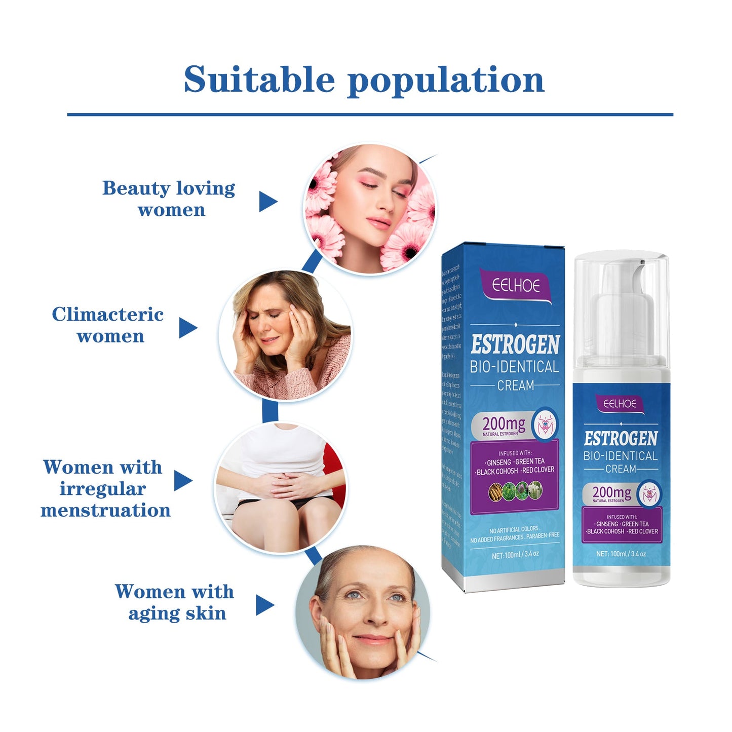 Crema de Confort para la Menopausia para Mujeres