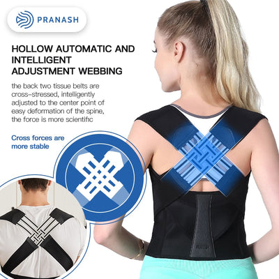 Invisible Back Correction Strap for Improved Posture