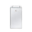 U-Can 15.7" Silver Rectangular Mirror Coffee Table with Charging Function