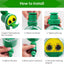 Outdoor plastic garden hose equipped with electronic automatic irrigation timer - Korvel