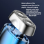 Double Headed Mini Magnetic Shaver - Portable Rechargeable Electric Shaver