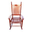wooden porch rocker chair Brown - Korvel