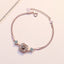 Bracelet étoile en argent S925 personnalisé avec projection photo