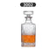 Crystal Glass Whiskey Decanter, Lead-Free, Luxury Barware, Wine Bottle, Home Party, 750ml - Korvel