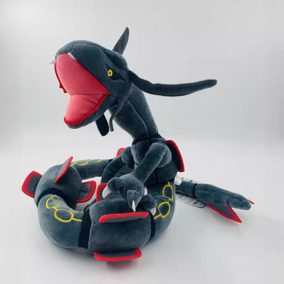 80cm Plush Sitting Sky Dragon - Green & Black