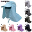 Premium Sun Cap with Removable Neck Flap for UV Protection