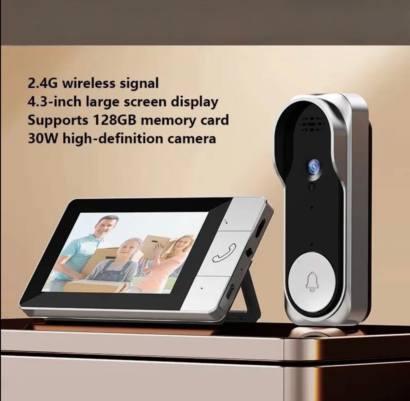 BellCam Door Camera - Privacy-Focused Video Doorbell