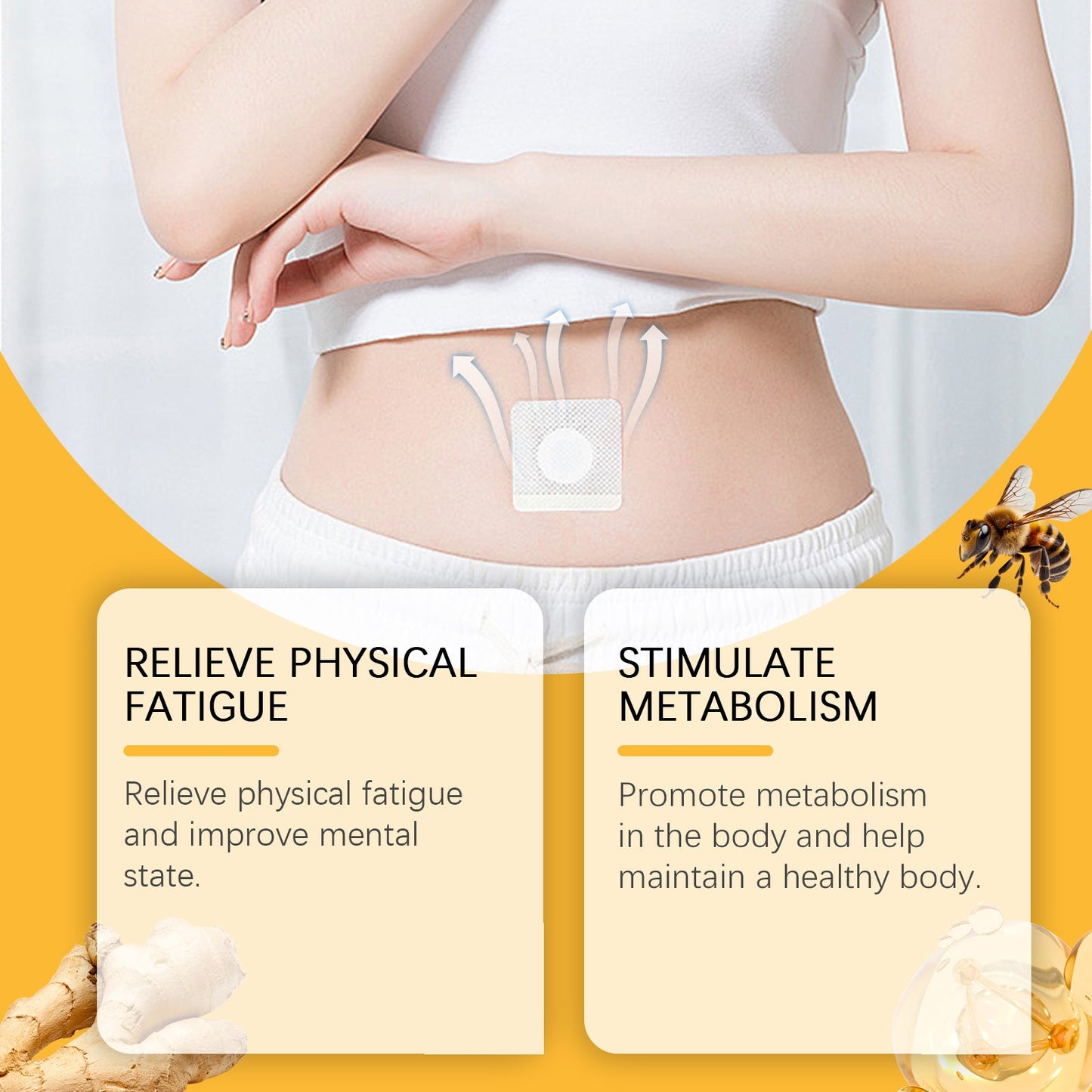 Bee Venom Body Care Patch Body Light Body Care Rejuvenate Body Care Patch - Korvel