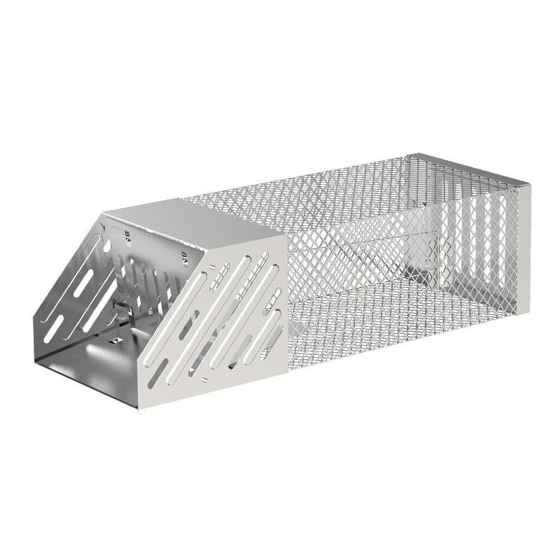 Humane Rat Trap, Chipmunk Rodent Trap That Work for Indoor and Outdoor Small Animal - Mouse Voles Hamsters Live Cage - Korvel