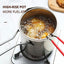 Oil Fryer, Household Deep Pot, Stainless Steel Gas Mini Pot, Japanese Style, with Filter Screen, Oil Saving Small Fryer - Korvel