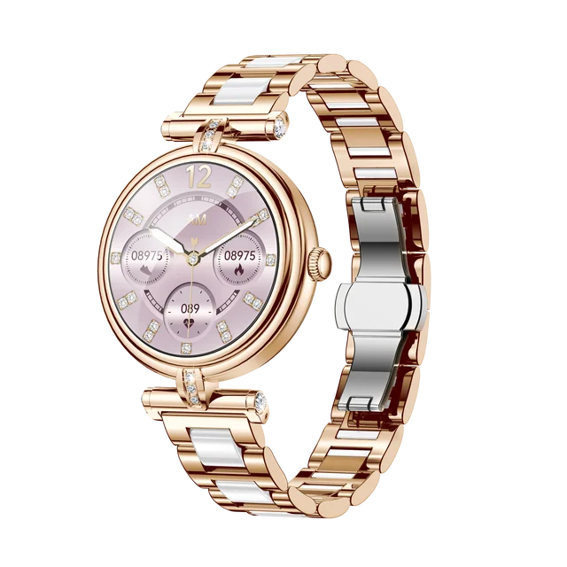 Montre intelligente AK62 pour femmes - Écran HD de 1,09 pouce