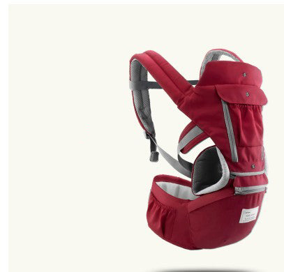AIEBAO Ergonomic Baby Carrier Infant Kid Baby Hipseat Sling Front Facing Kangaroo Baby Wrap Carrier for Baby Travel 0-18 Months - Korvel