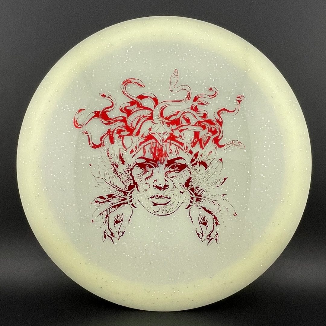 Metal Flake Glow C-Blend Sphinx X-Out Disc - Medusa Style