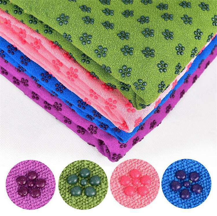 YOUGLE Non Slip Yoga Mat Cover Towel Blanket For Fitness Exercise Pilates Training - Korvel
