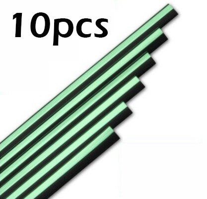 10pcs/lot Car-styling Plating Air Outlet Trim Strip Interior Air Vent Grille Switch Rim Trim Outlet Decoration Strip DIY - Korvel