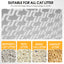 Intelligent cat litter box, automatically eliminates odors, application control, supports multiple cats with 5G and 2.4G WiFi - Korvel