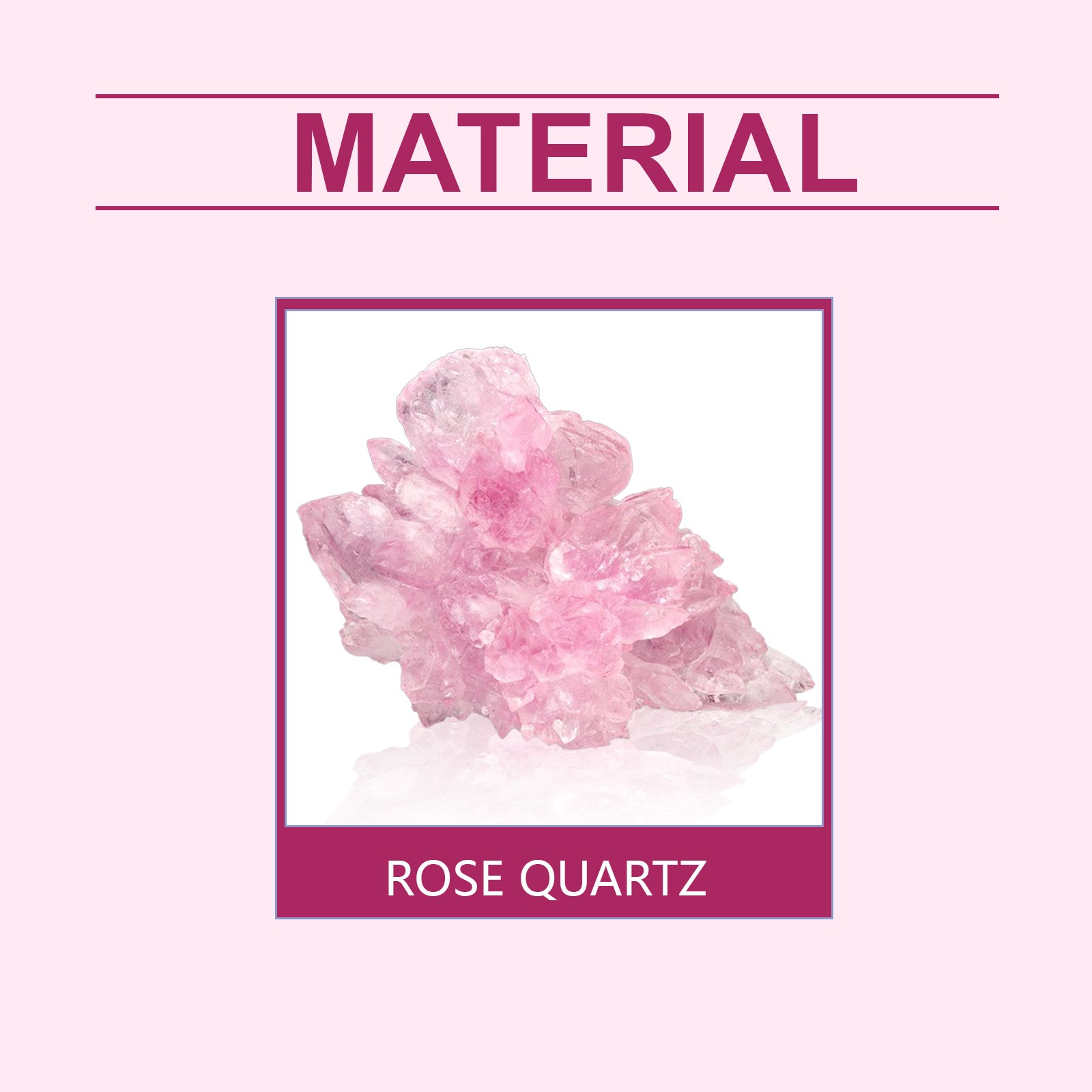 Powder Crystal Bracelet Hand Decoration Clothing Accessories Pink Beads Personality Trend Match - Korvel