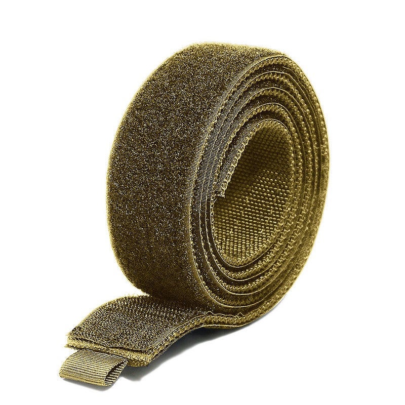 Tactical Inner Belt, Duty Nylon Hook - Loop Adjustable Black Waist Belt - Korvel