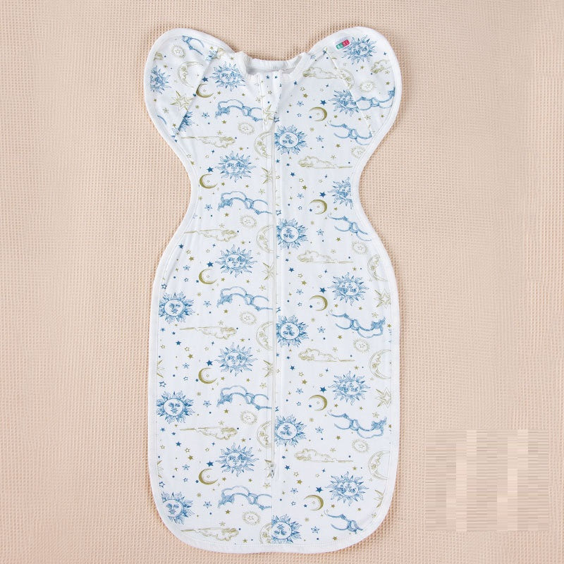 Premium Baby Cotton Anti Kick Printed Sleeping Bag