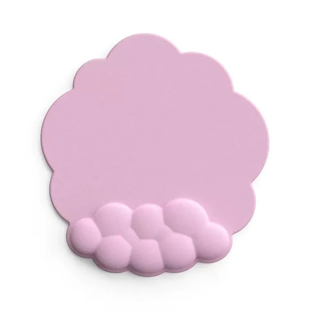 Mouse pad with wrist rest keyboard cloud anti-slip memory foam desktop office gamer mouse wrist rest - Korvel