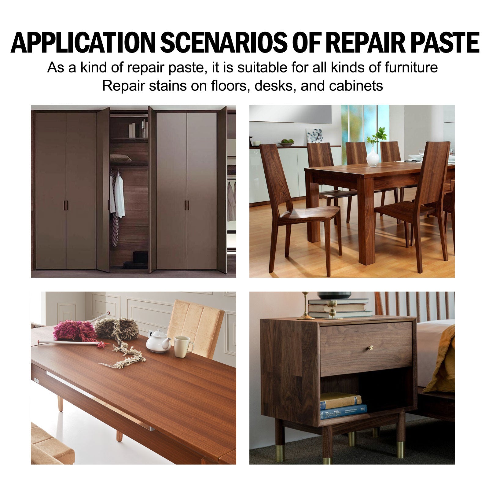 Wood Furniture Repair Kit Furniture Beauty Repair Material Repair Faded Touch Up Kit - Korvel