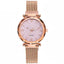 Rose Gold Women Watch Top Brand Luxury Magnetic Starry Sky Lady Wrist Watch Mesh Female Clock For Dropship relogio feminino - Korvel