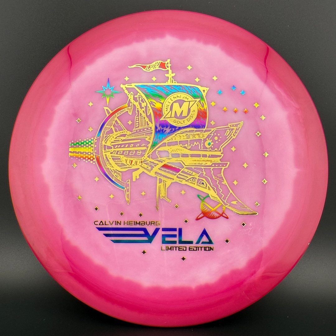 Sirius Helio Vela - Calvin Heimburg - Controlador de Disco de Golf Premium