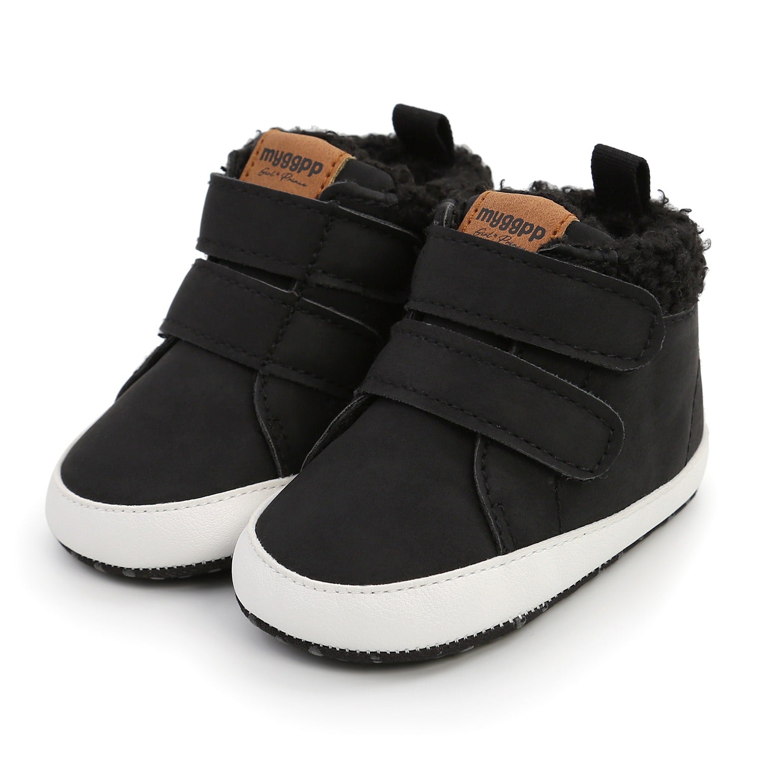 High Top Autumn And Winter Baby Shoes Baby Shoes Walking Shoes Warm Shoes M2035 - Korvel