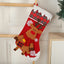 Christmas Day Decoration Cartoon Old Man Elk Snowman Window Decoration Cute Home Christmas Style Gift Bag Hanging Socks - Korvel