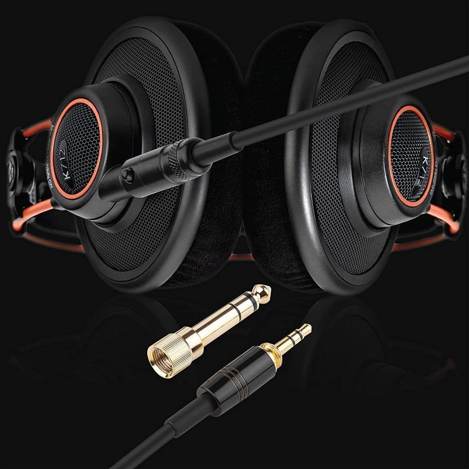 Used for K240 K141 K271 K702 K712 181 Mini Canon Headphone Spring Earphone Cable - Korvel