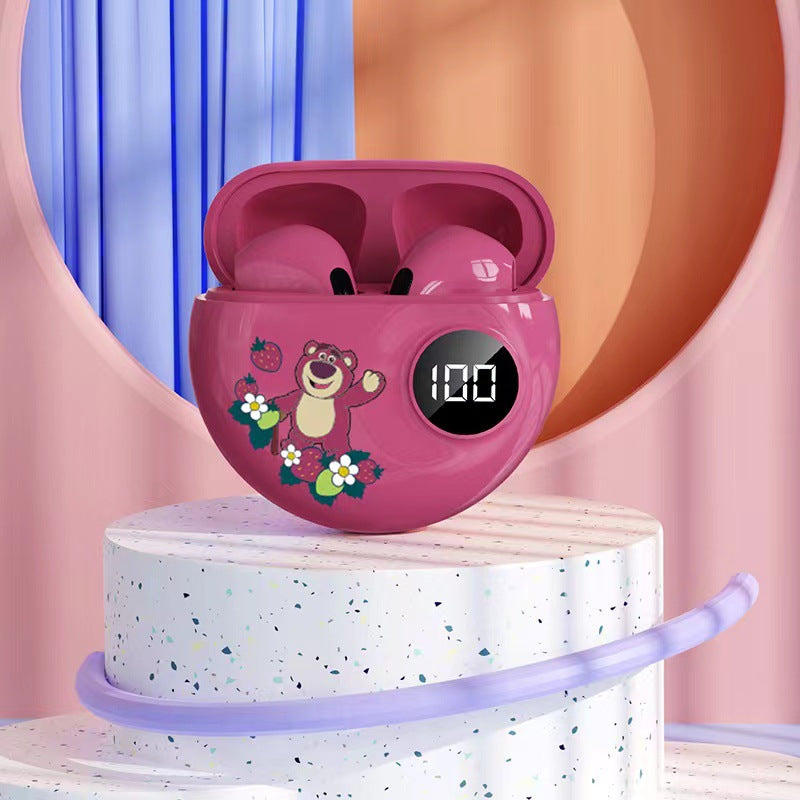 Minnie Mickey Digital Display Bluetooth Headset - Apro6