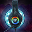 Casque de jeu filaire premium avec design lumineux