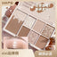 7 Color Eyeshadow Palette Red Wine Glitter Pearly Lasting Acrylic Eyeshadow Palette Korean Eyes Makeup Palette Beauty Makeup - Korvel