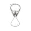 Bohemian metal chain jewelry arm chain punk retro dream catcher net leaf tassel open arm bracelet - Korvel