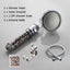 New Tourmaline balls Filter Shower Head Water saving 3 Modes adjustable SPA shower head on/off button high pressure shower - Korvel