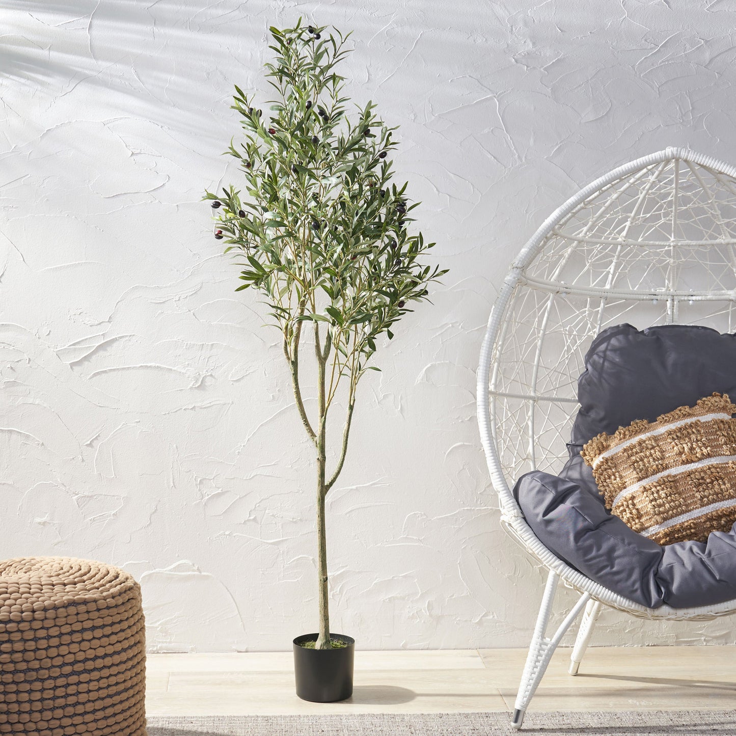 180CM ARTIFICIAL OLIVE TREE - Korvel