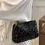 Sequin Removable Strap Shoulder Bag - Korvel