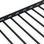 Premium Bunk Bed with Dual Ladders and Guardrail - Black