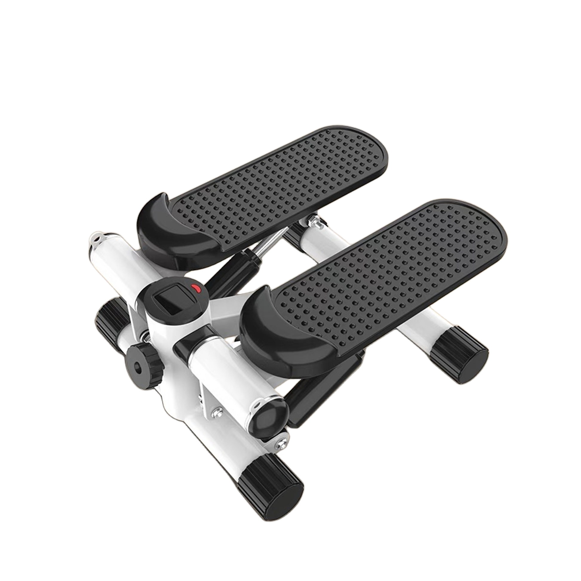 Mini Stepper for Exercise - 300 LBS Loading Capacity, Hydraulic Fitness Stepper with LCD Monitor - Korvel