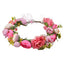 Bohemian floral hairband bride photo shoot bride hair accessories - Korvel