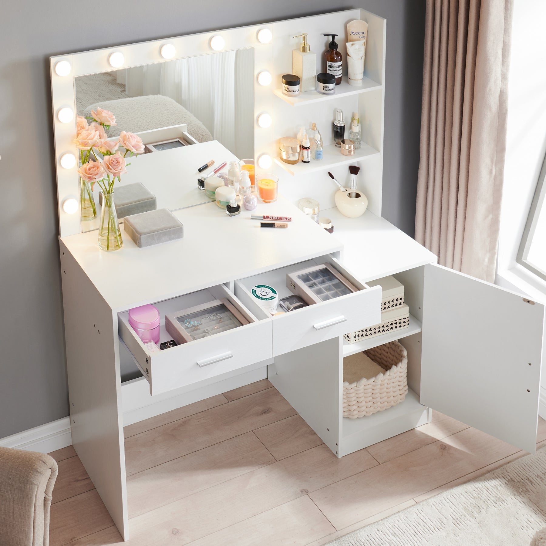 Makeup Vanity Desk - Korvel