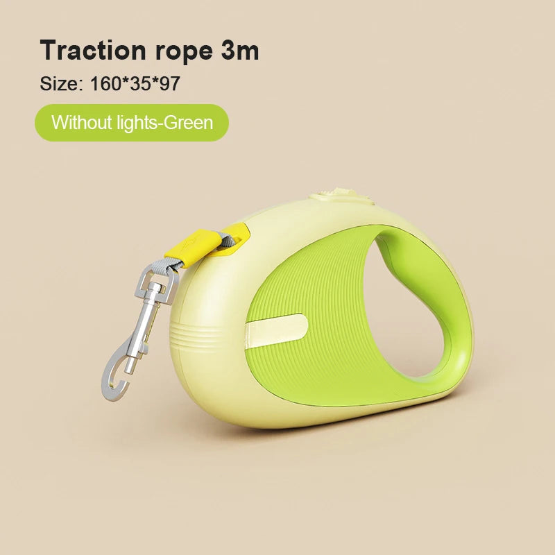 3m Pet Leash For Small Dogs Cat Automatic Retractable Nylon Durable Walking Lead Puppy Outdoor Travel Pet Products 1pcs - Korvel