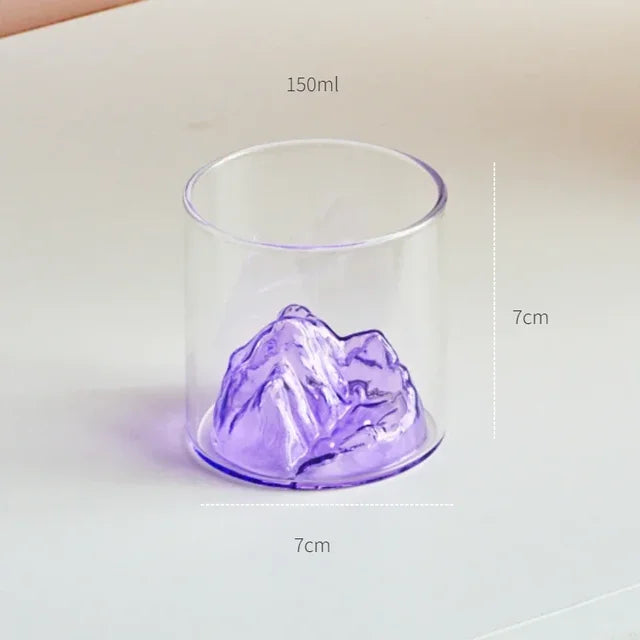 Tasse à café et à thé en verre borosilicate élégant