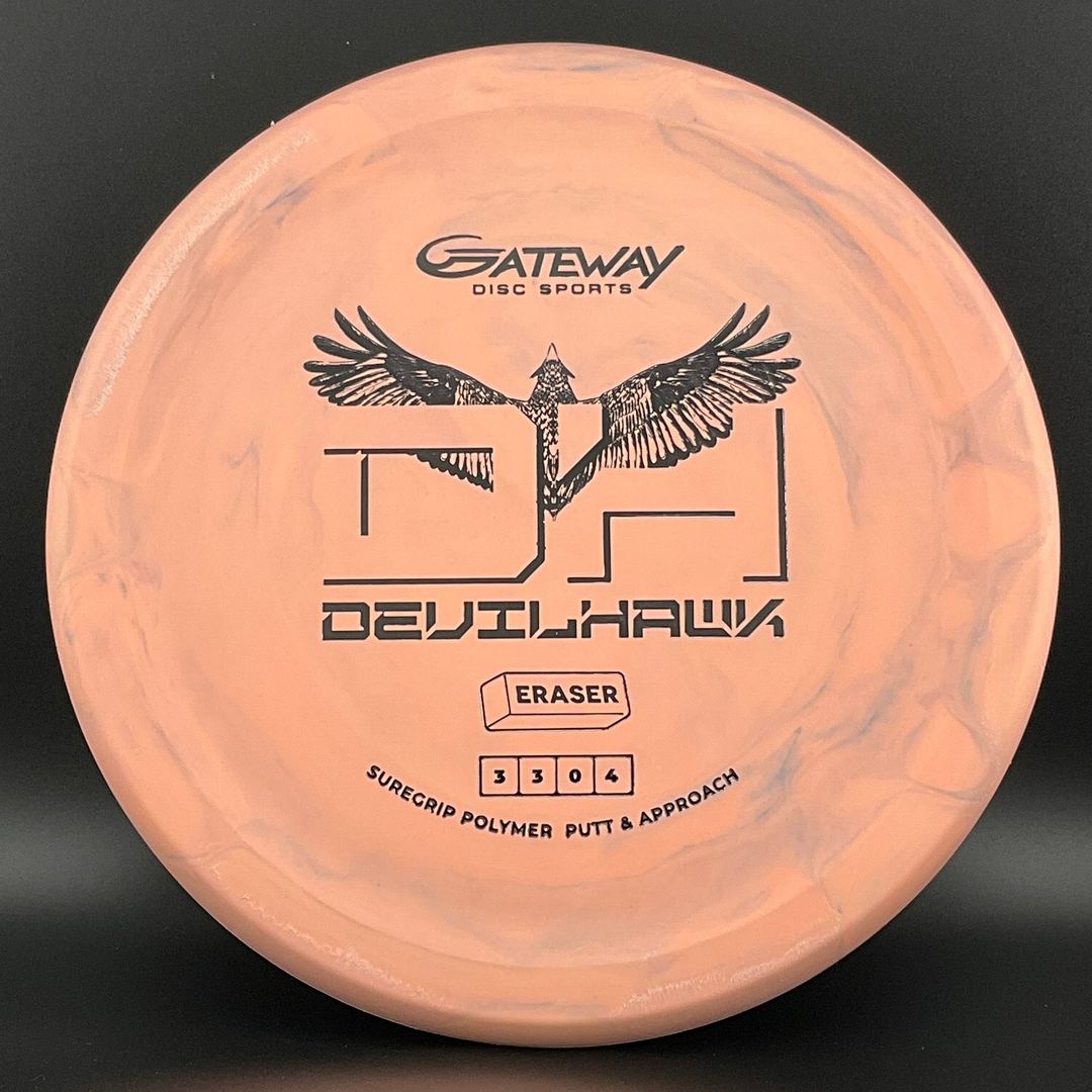Suregrip Devilhawk - Disco de Plástico Premium para Putt