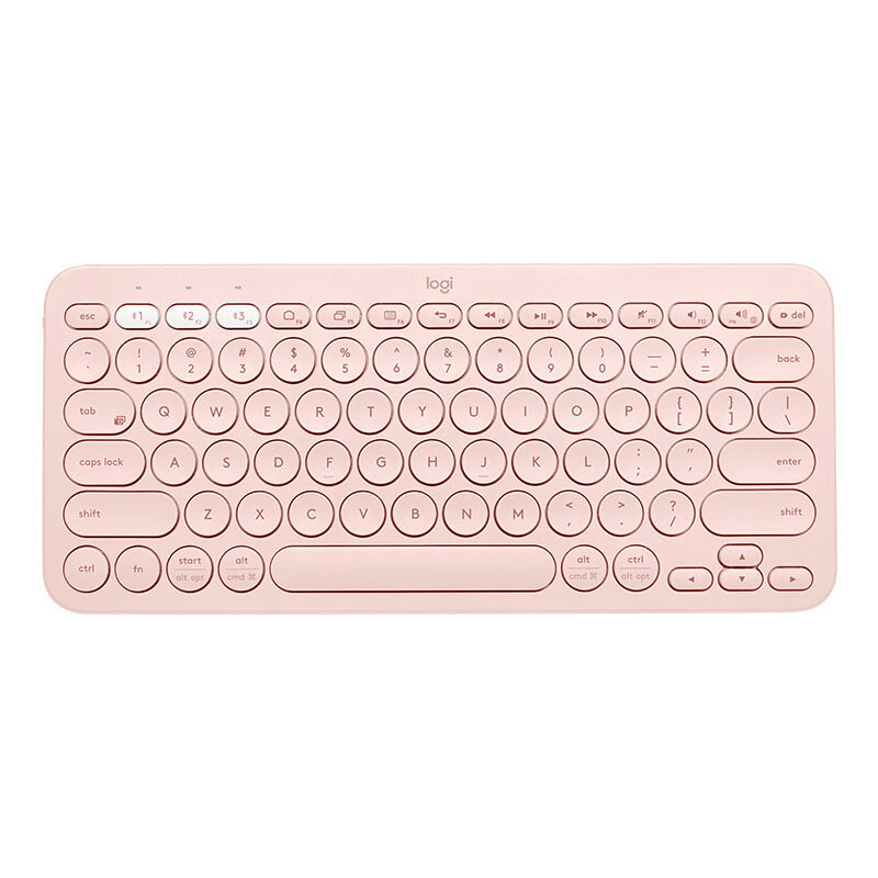 Logitech K380 Mini Bluetooth Wireless Keyboard Tablet Phone Pebble2+K390 Set - Korvel