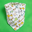 Baby Drooling Towel Baby Triangle Towel Double Layer According To The Buckle Newborn Child Headscarf Bib Scarf Spring And Summer Four Seasons - Korvel